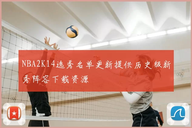 NBA2K14选秀名单更新提供历史级新秀阵容下载资源