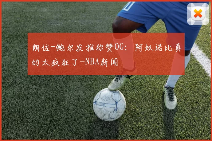 朗佐-鲍尔发推称赞OG：阿奴诺比真的太疯狂了-NBA新闻